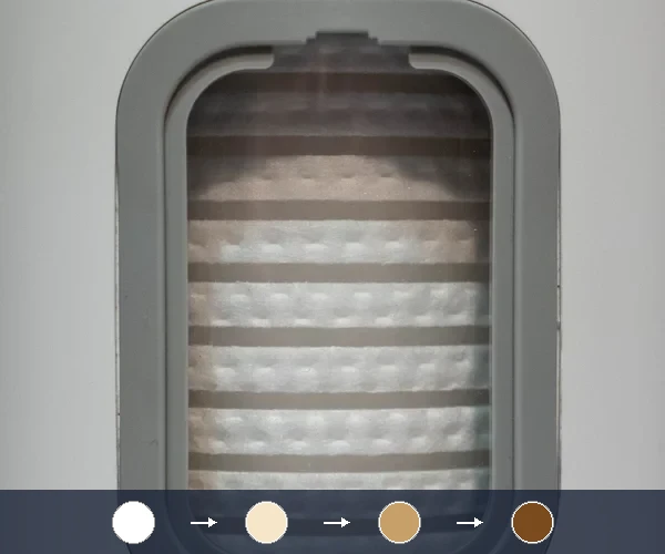 Fenêtres de visualisation du filtre