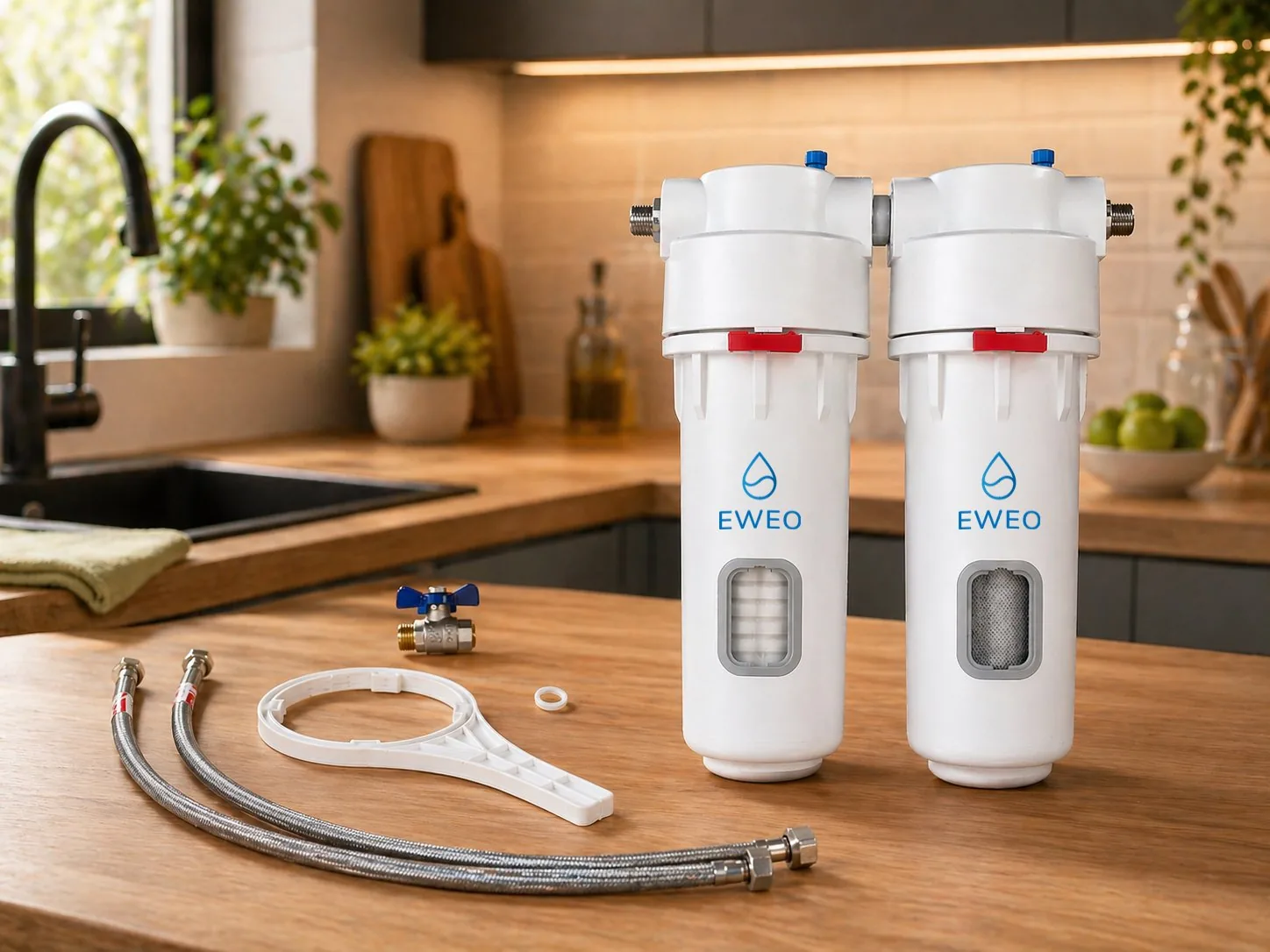 Purificateur EWEO double filtration certifié NSF